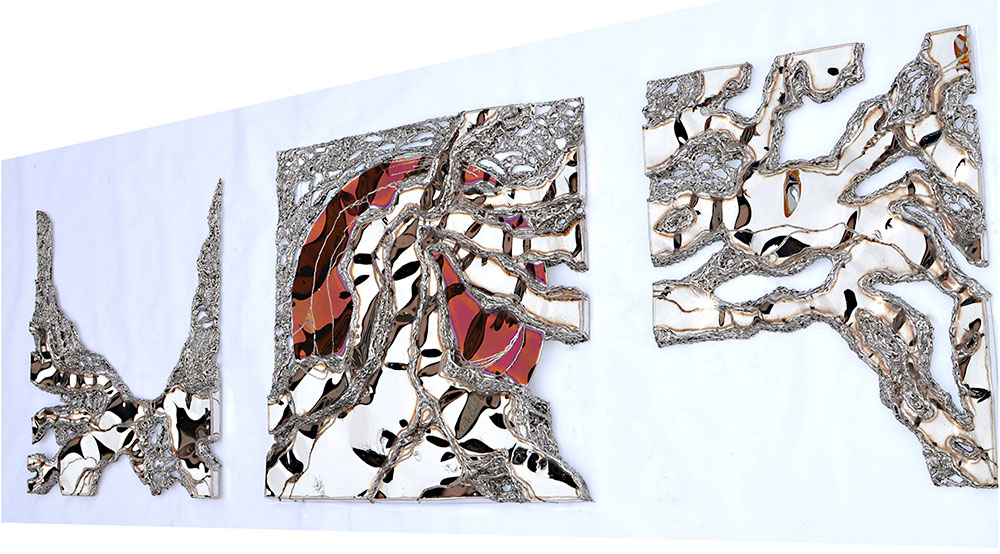 modern wall object | metal art