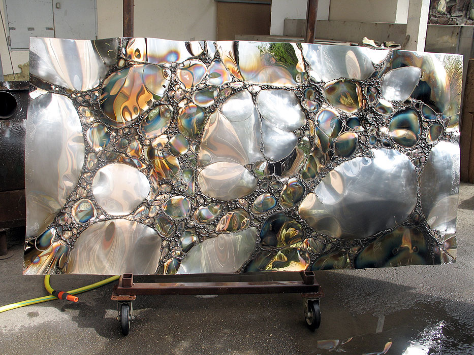 welded wall object | unique artwork